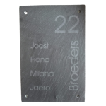 Naambord (groot) zonder afbeelding